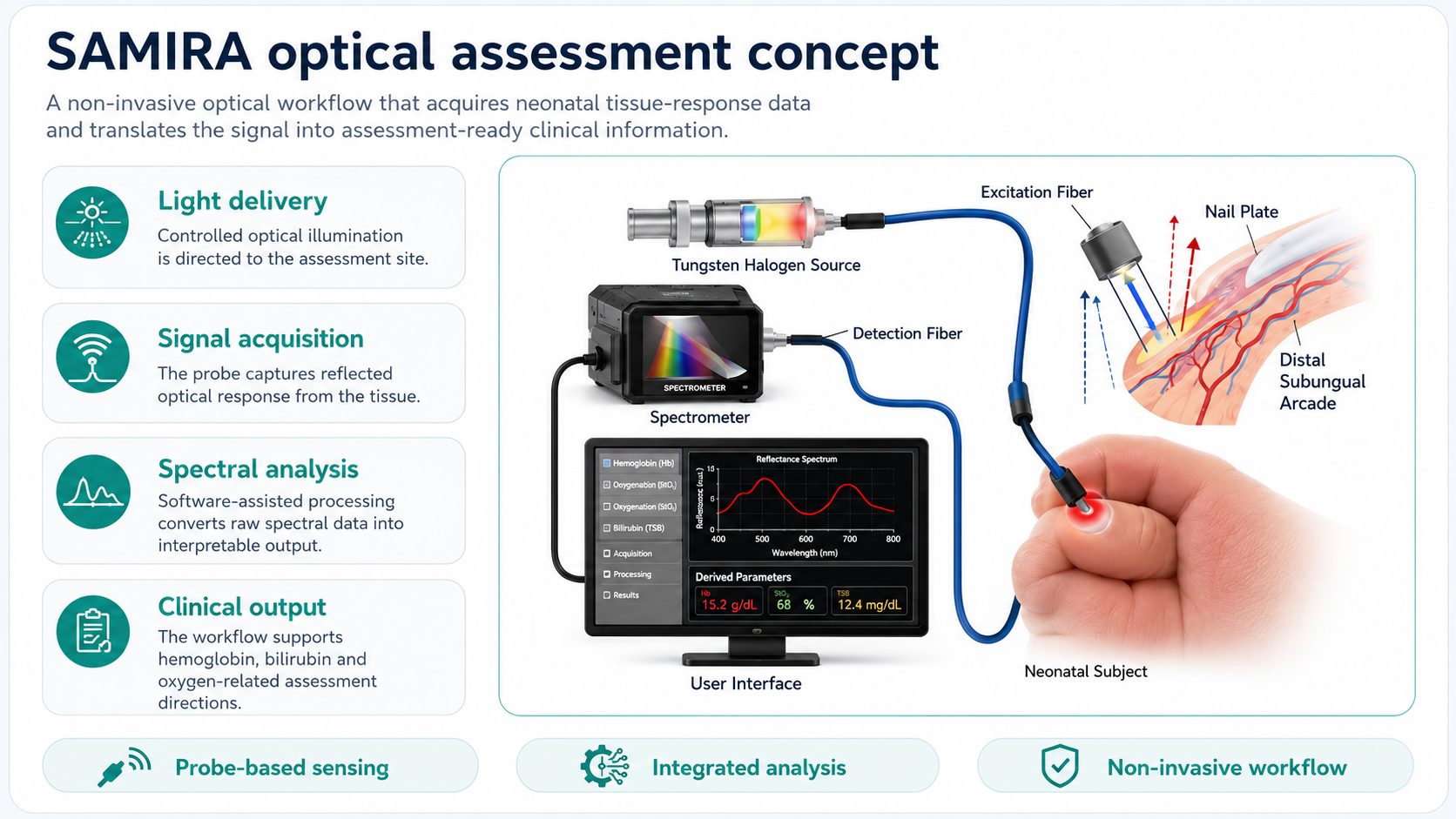 Cleaned SAMIRA optical assessment concept