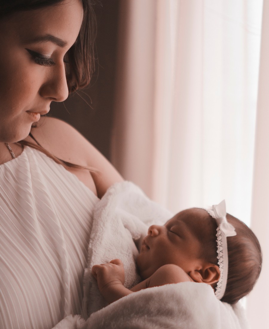 Mother and newborn representing neonatal care